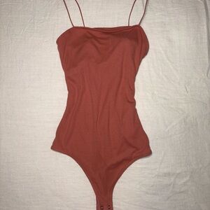 Hollister Pink Spaghetti Strap Bodysuit